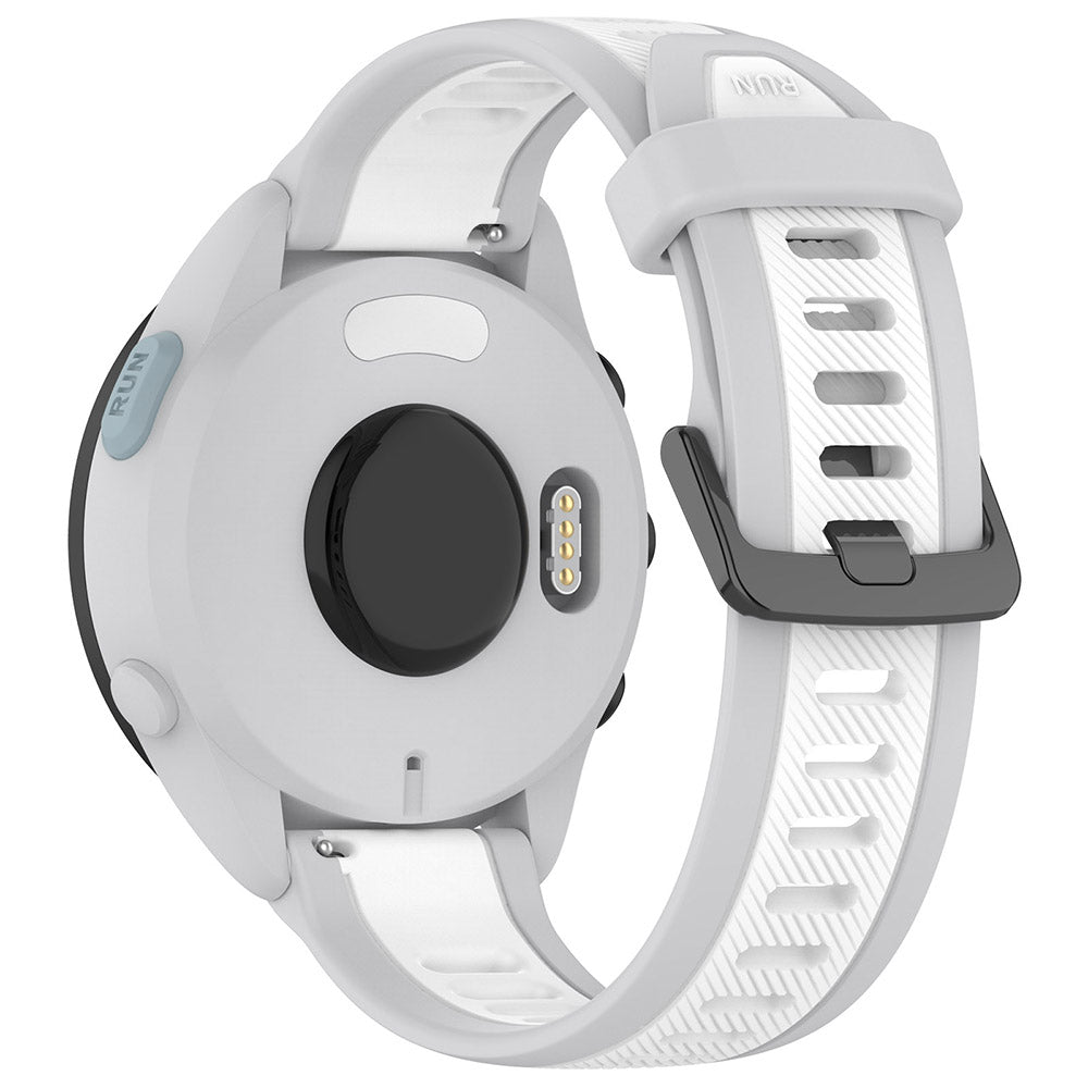 Techsuit W053 rem til Samsung Galaxy Watch / Huawei Watch Series, 20mm, Hvid