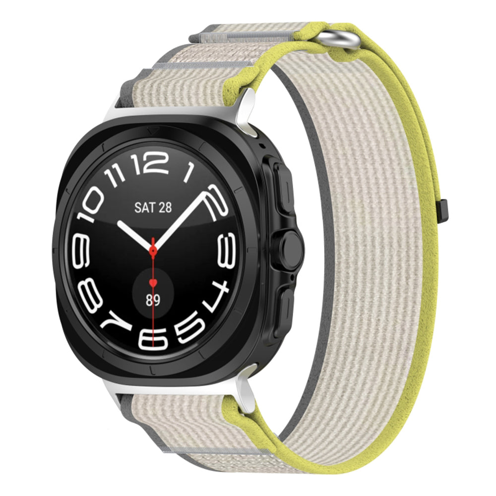 Techsuit W054 rem til Samsung Galaxy Watch Ultra, Gul Grå