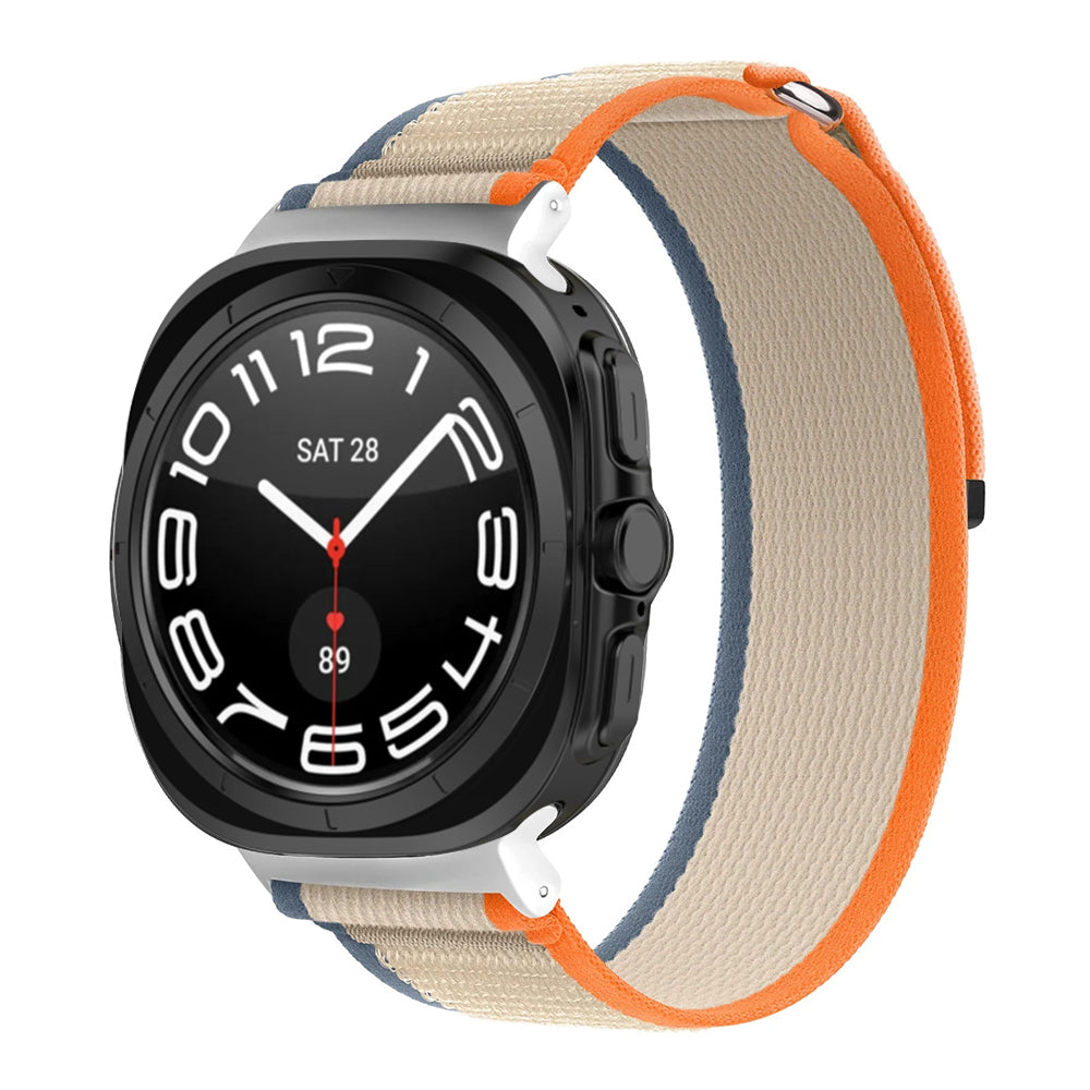 Techsuit W054 rem til Samsung Galaxy Watch Ultra, Beige Orange