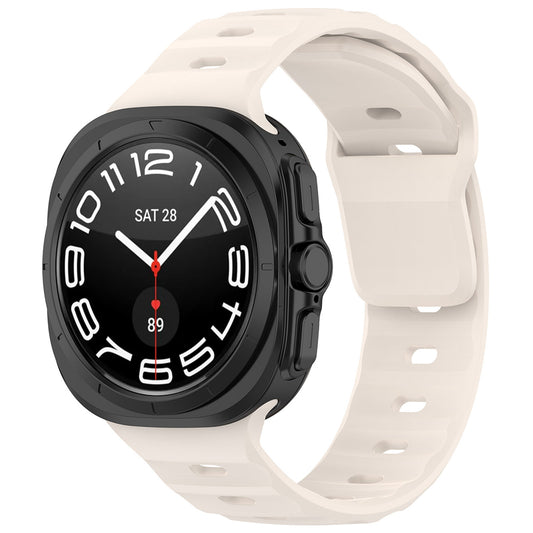 Techsuit W055 rem til Samsung Galaxy Watch Ultra, Beige