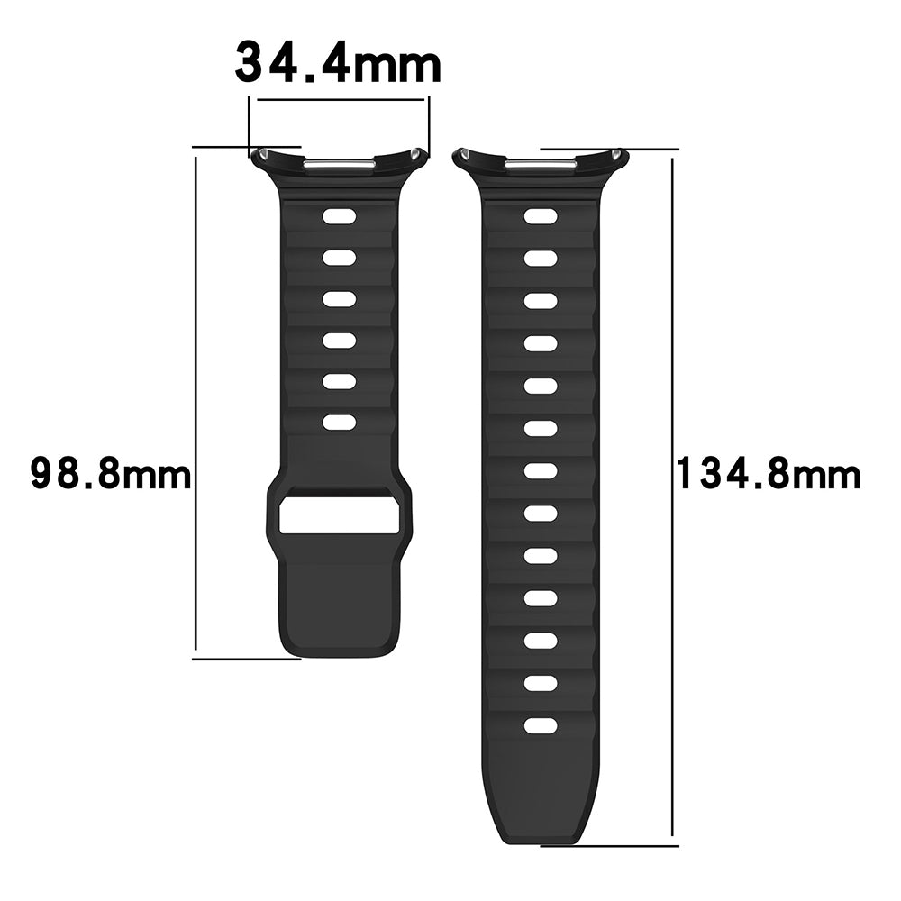 Techsuit W055 rem til Samsung Galaxy Watch Ultra, Beige