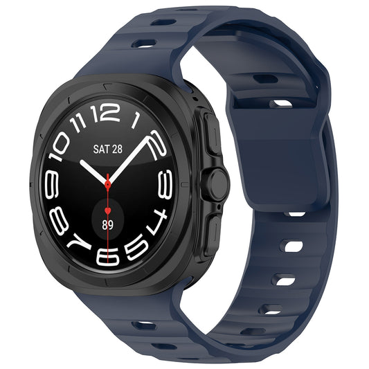 Techsuit W055 rem til Samsung Galaxy Watch Ultra, Marineblå