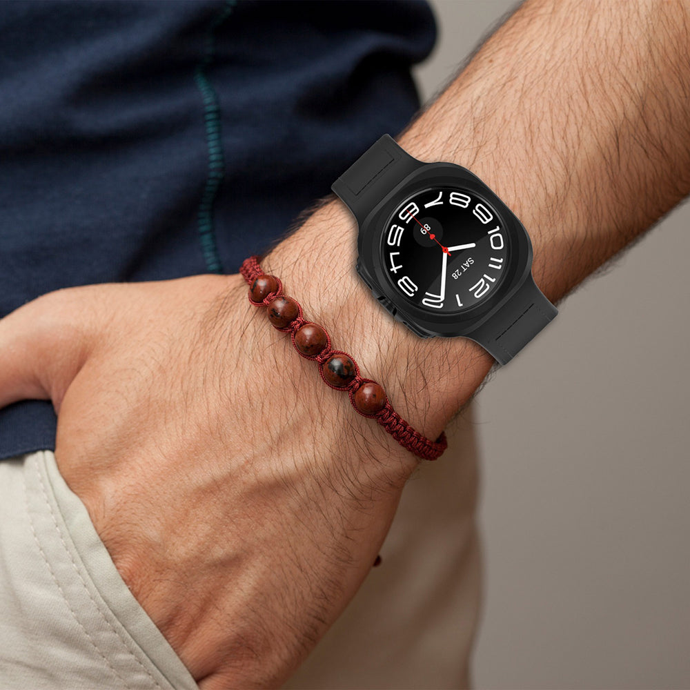 Techsuit W056 rem til Samsung Galaxy Watch Ultra, Sort