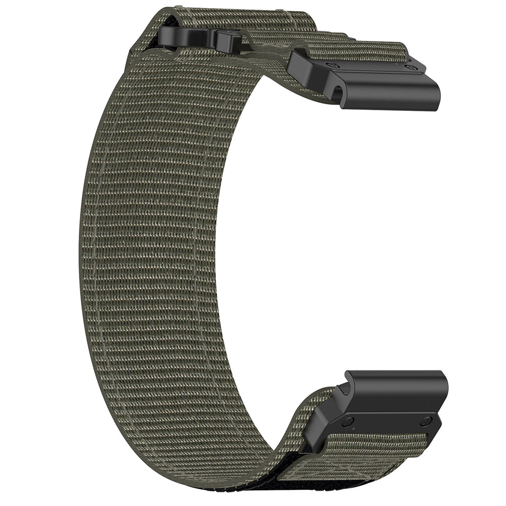 Techsuit W057 rem til Garmin Instinct / Approach / Fenix Watch Series, 20mm, Grå