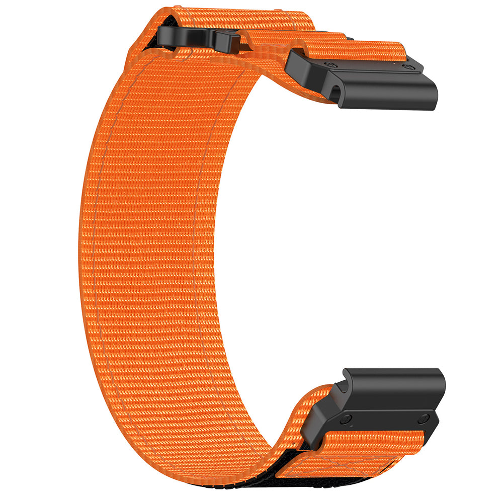 Techsuit W057 rem til Garmin Instinct / Approach / Fenix Watch Series, 20mm, Orange