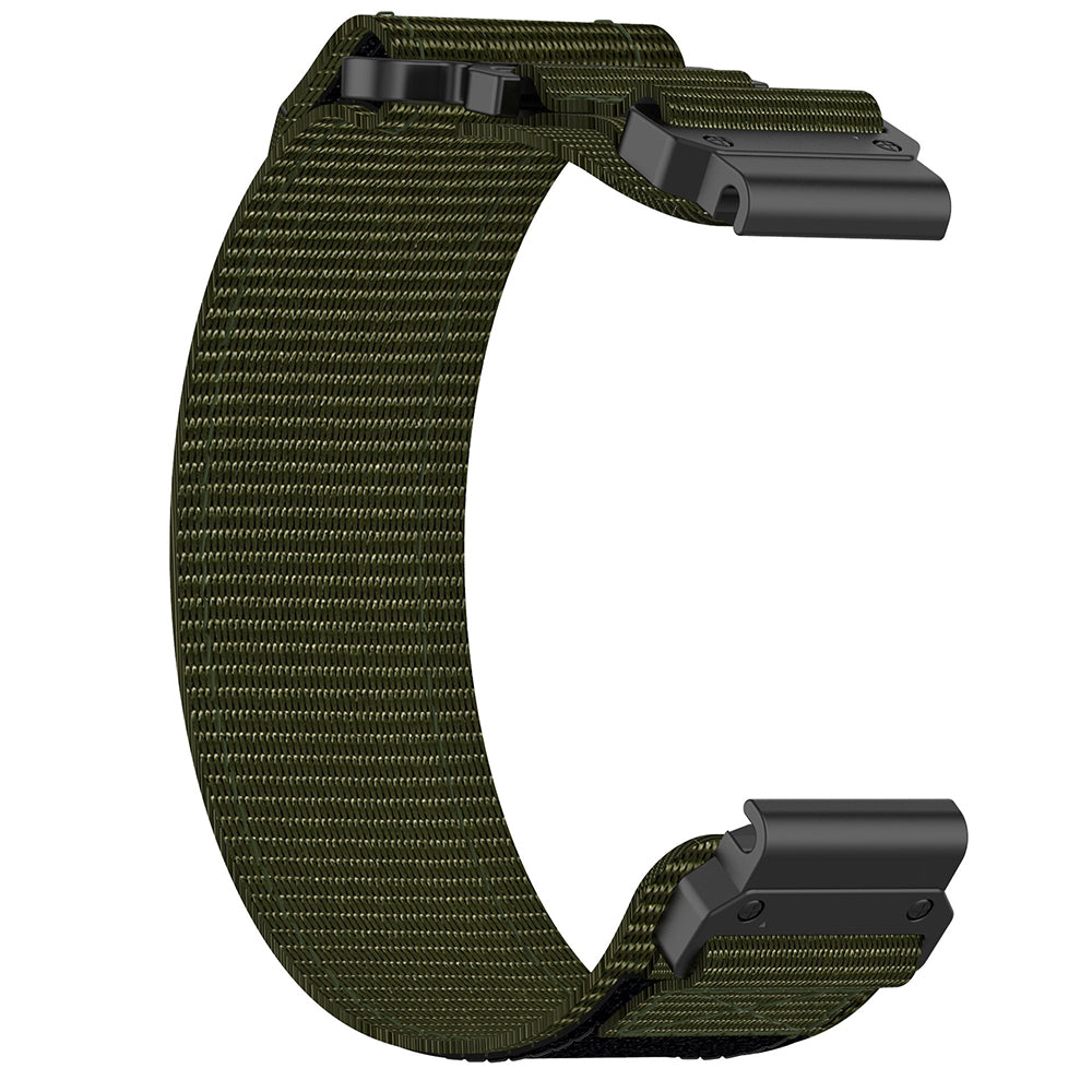 Techsuit W057 rem til Garmin Instinct / Approach / Fenix Watch Series, 20mm, Grøn