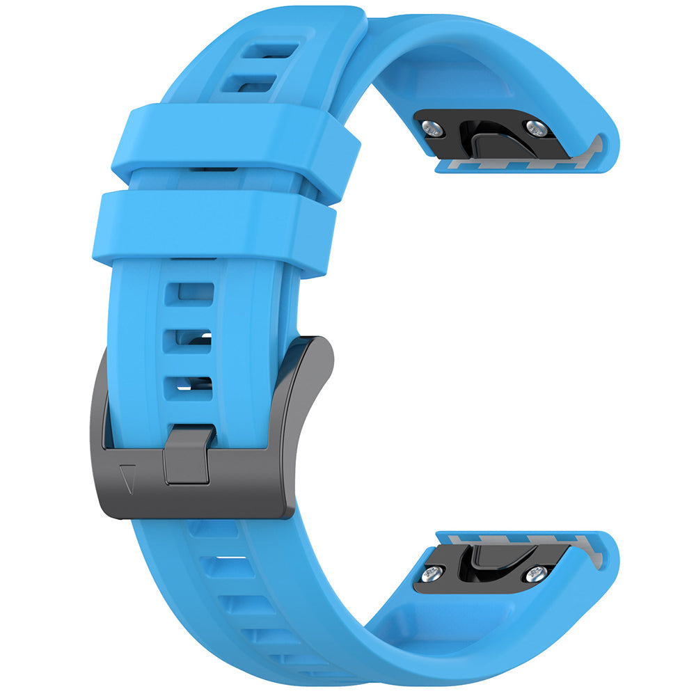 Techsuit W060 rem til Garmin Instinct / Approach / Fenix Watch Series, 20mm, Blå