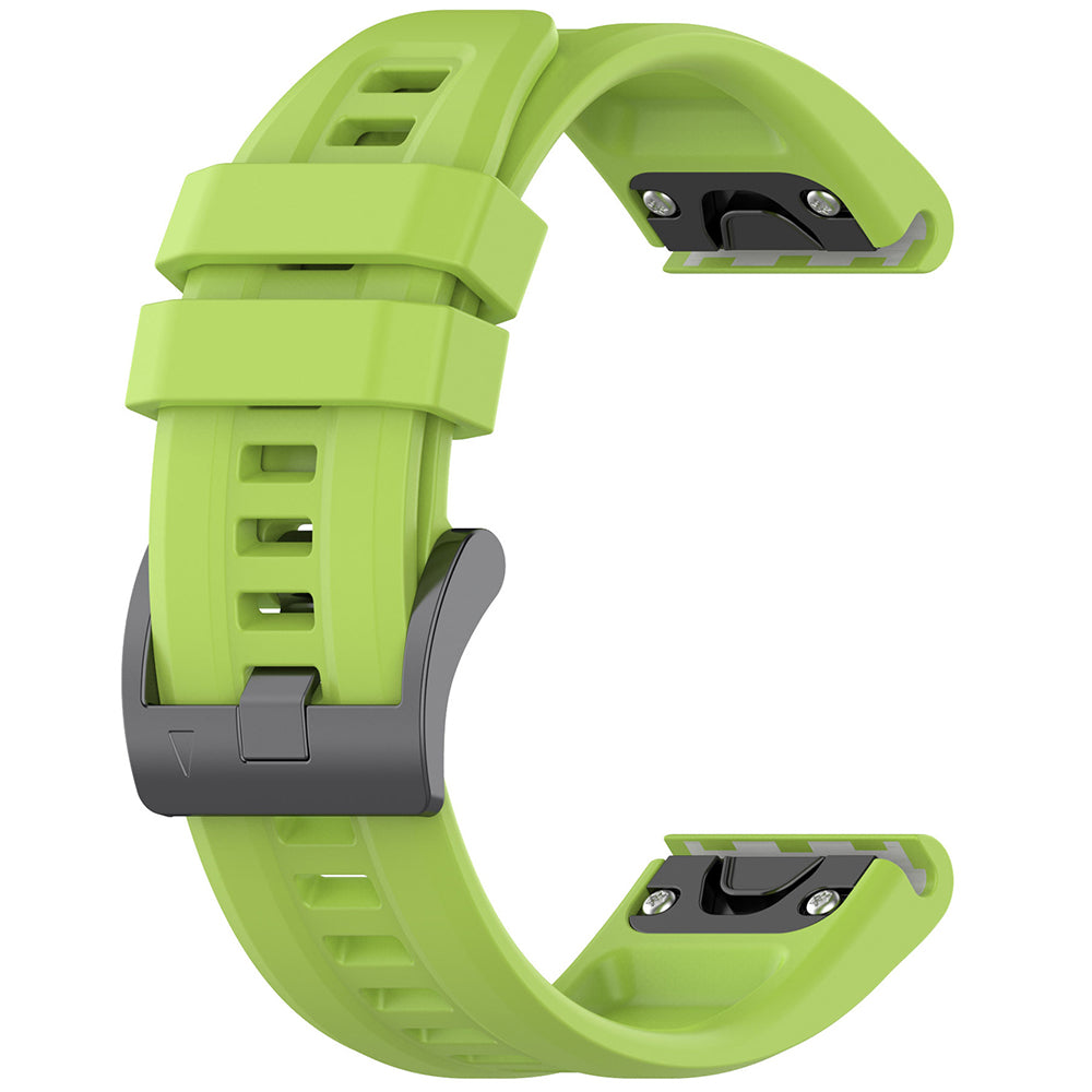 Techsuit W060 rem til Garmin Instinct / Approach / Fenix Watch Series, 20mm, Lys Grøn