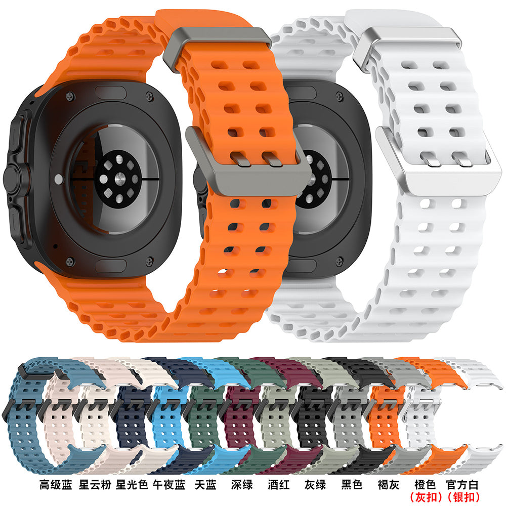 Techsuit W062 rem til Samsung Galaxy Watch Ultra, Lys Grøn