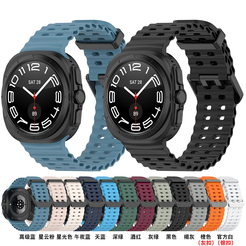 Techsuit W062 rem til Samsung Galaxy Watch Ultra, Lys Grøn