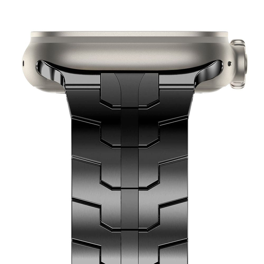 Techsuit W063 rem til Apple Watch 49mm / 46mm / 45mm / 44mm / 42mm serien, Sort