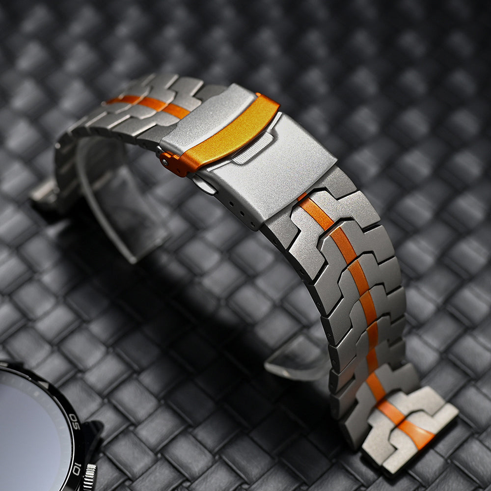 Techsuit W063 rem til Huawei Watch / Xiaomi Watch Series, Orange