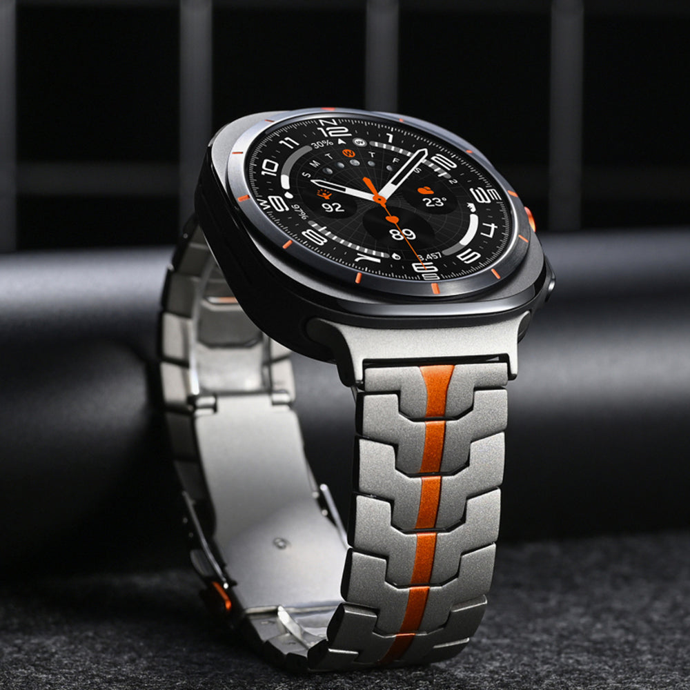 Techsuit W063 rem til Samsung Galaxy Watch Ultra, Sølvfarvet