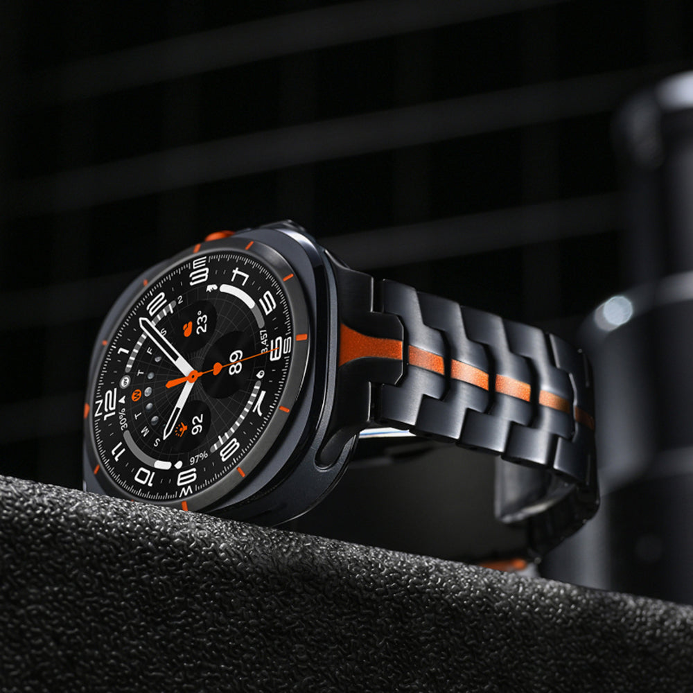 Techsuit W063 rem til Samsung Galaxy Watch Ultra, Sølvfarvet