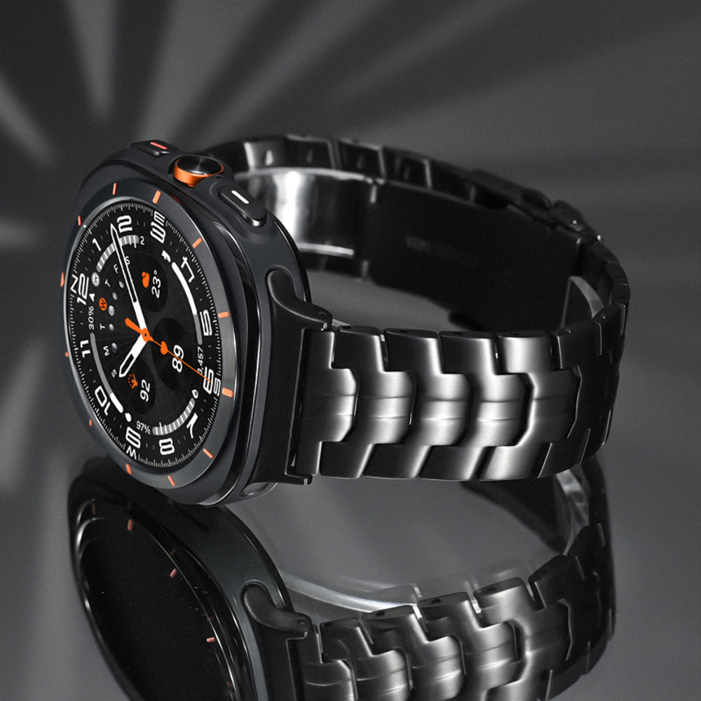 Techsuit W063 rem til Samsung Galaxy Watch Ultra, Sølvfarvet
