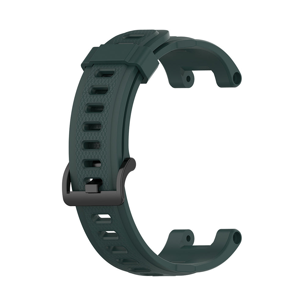 Techsuit W067 rem til Amazfit T-Rex Pro / T-Rex, Mørkegrøn