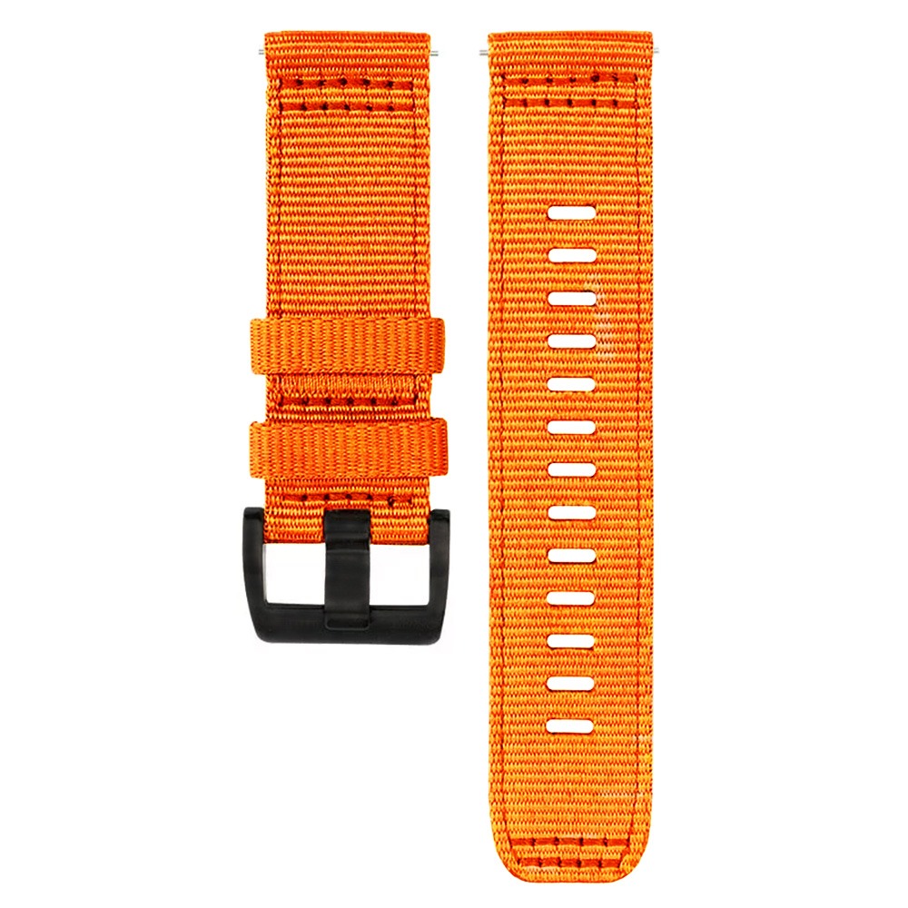 Techsuit W070 rem til Samsung Galaxy Watch / Huawei Watch Series, 20mm, Orange
