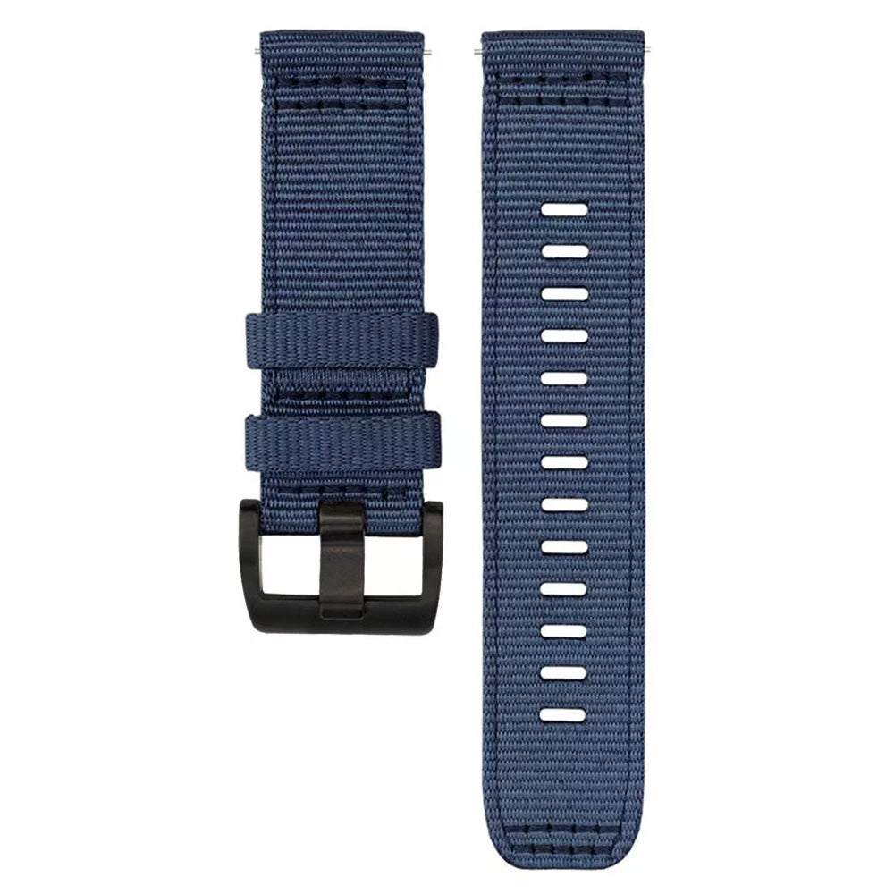 Techsuit W070 rem til Samsung Galaxy Watch / Huawei Watch Series, 22mm, Marineblå