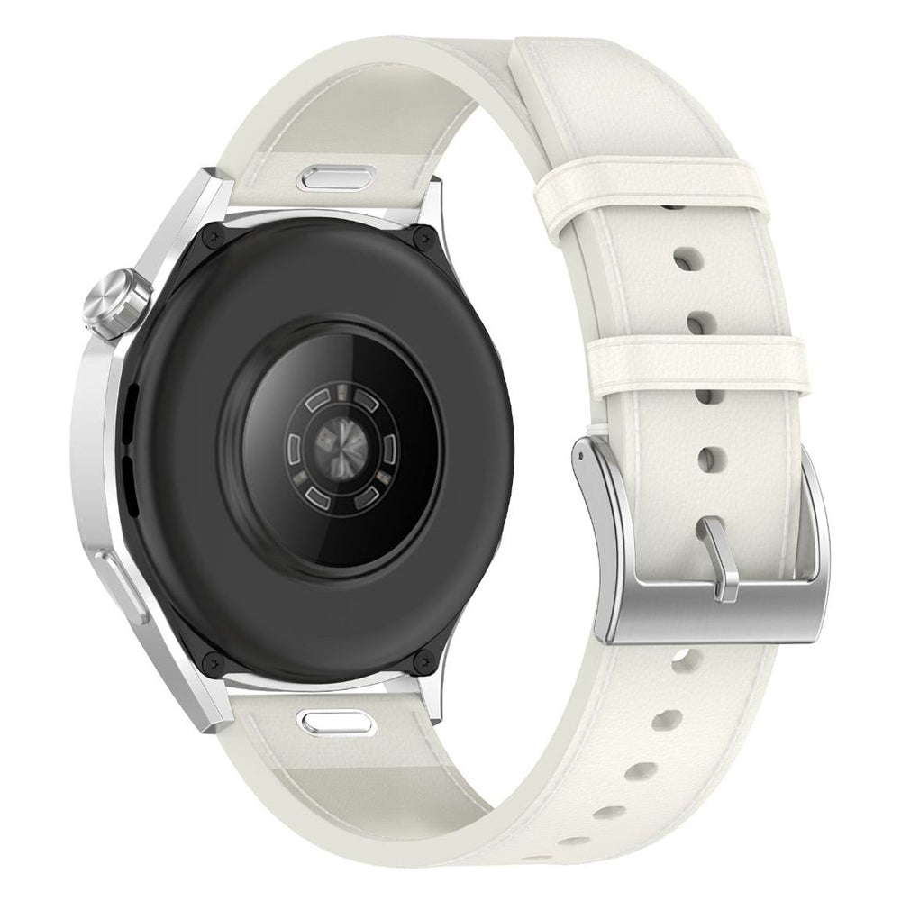 Techsuit W073 rem til Samsung Galaxy Watch / Huawei Watch Series, 22mm, Hvid