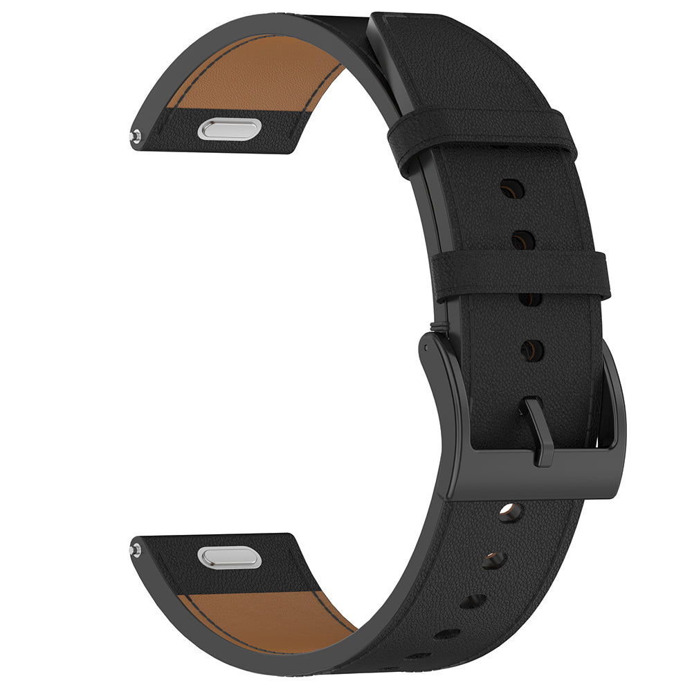 Techsuit W073 rem til Samsung Galaxy Watch / Huawei Watch Series, 22mm, Sort