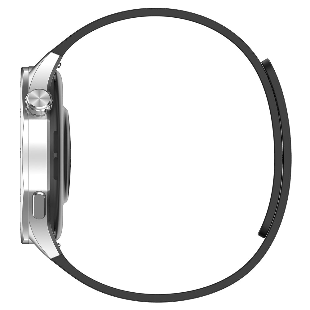 Techsuit W074 Strap for Samsung Galaxy Watch / Huawei Watch Series, 22mm, Black