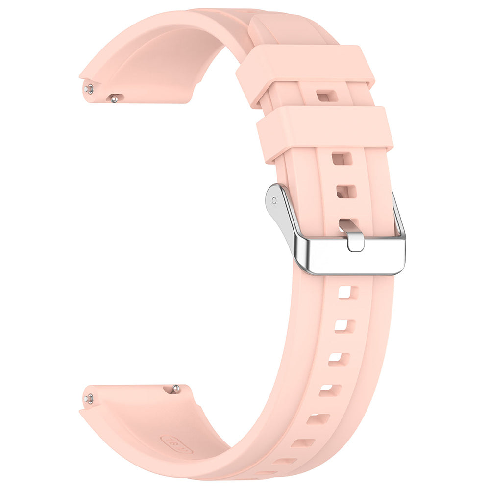 Techsuit W075 rem til Huawei Watch / Garmin Watch Series, 18mm, Pink