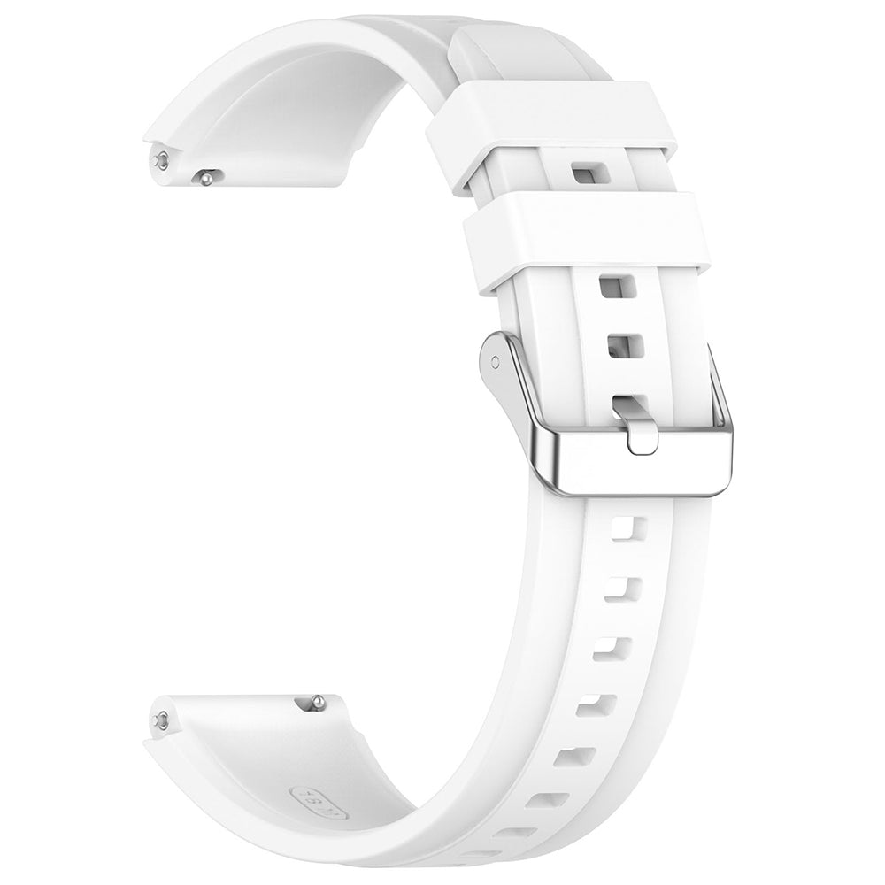 Techsuit W075 rem til Huawei Watch / Garmin Watch Series, Hvid