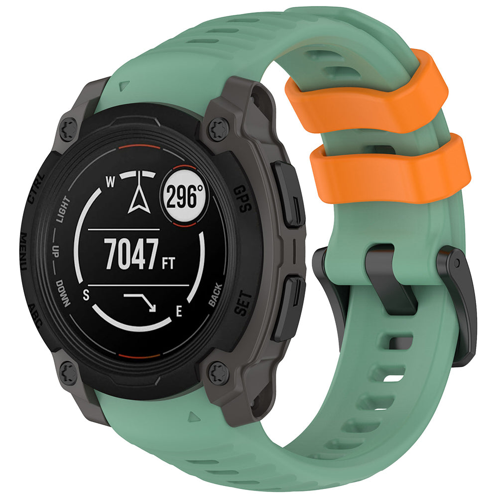 Techsuit W076 rem til Garmin Instinct E 40mm, Lys Grøn