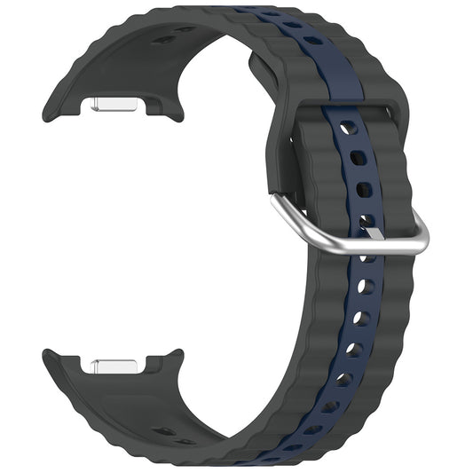 Techsuit W078 rem til Samsung Galaxy Watch 8 Classic / Watch8 44mm / Watch 8 40mm, Grå