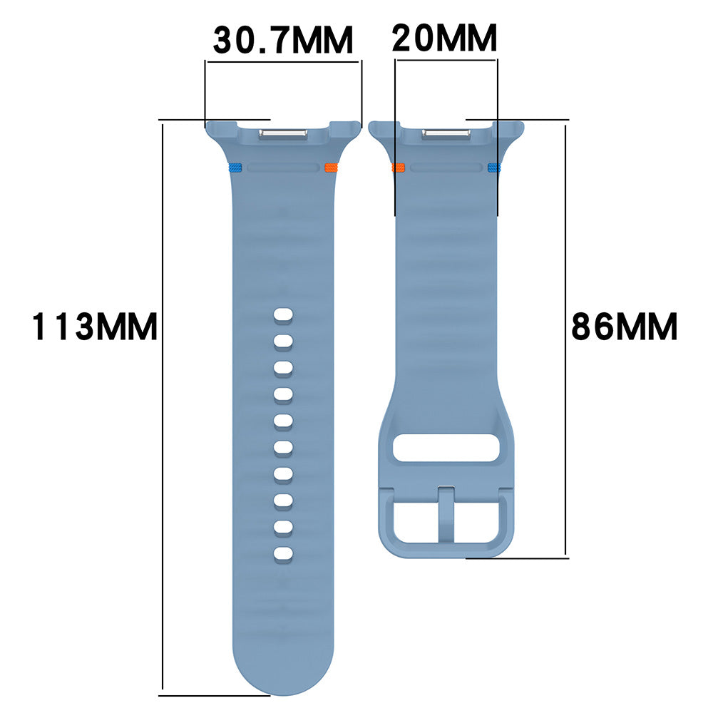 Techsuit W079 rem til Samsung Galaxy Watch 8 Classic / Watch8 44mm / Watch 8 40mm, Beige