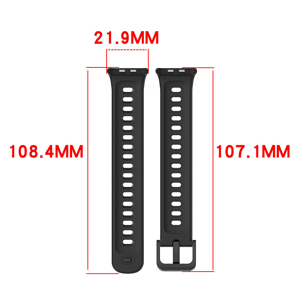 Techsuit W081-rem til Honor Band 11 / 11 Pro, lysebeige