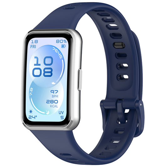 Techsuit W081 rem til Huawei Band 11 / 11 Pro, Marineblå