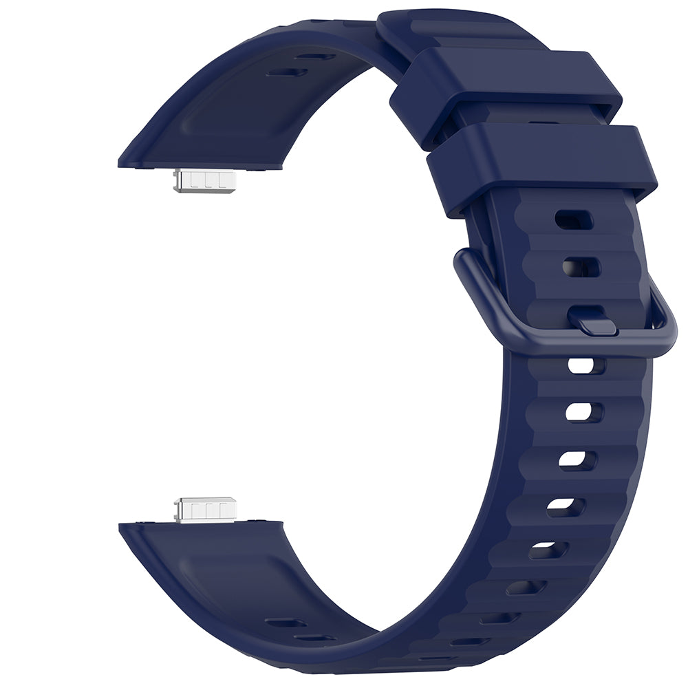 Techsuit W082 rem til Huawei Watch Fit 5 Pro, Mørkeblå