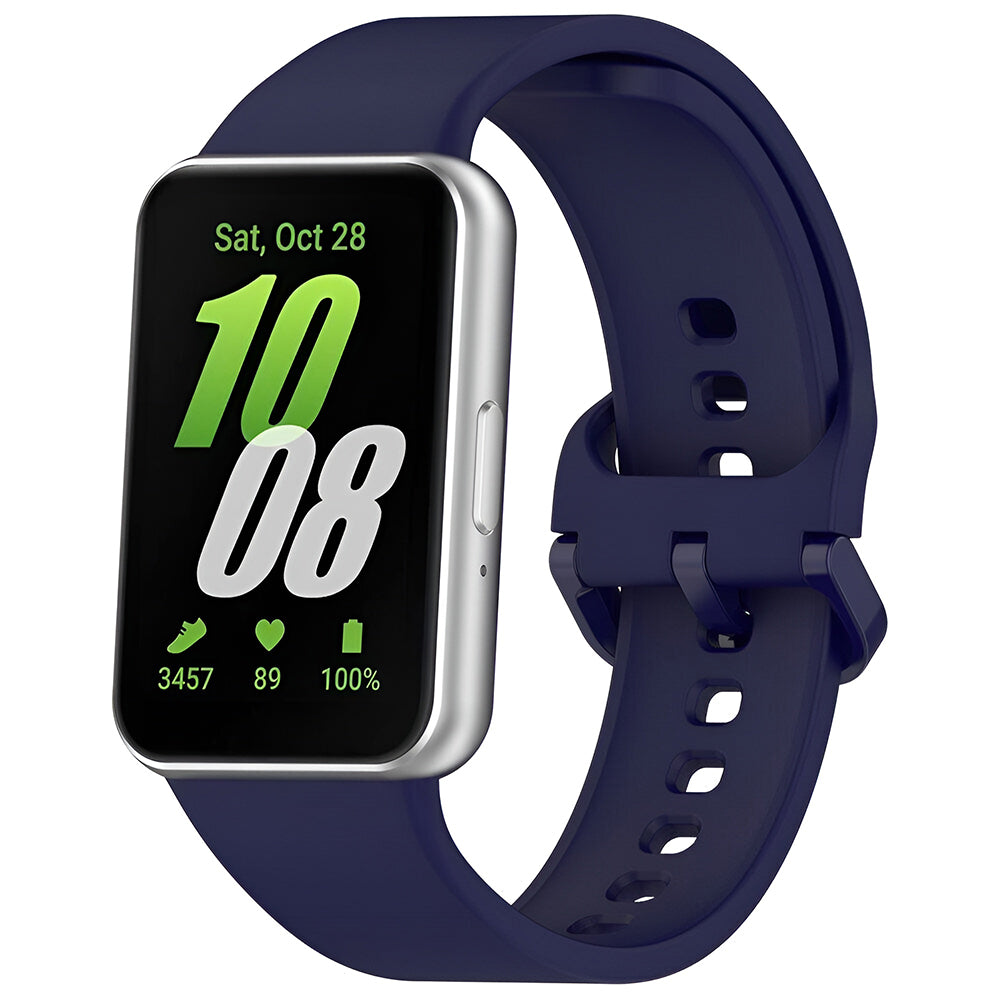 Techsuit rem W086 til Samsung Galaxy Fit3 R39M, Mørkeblå
