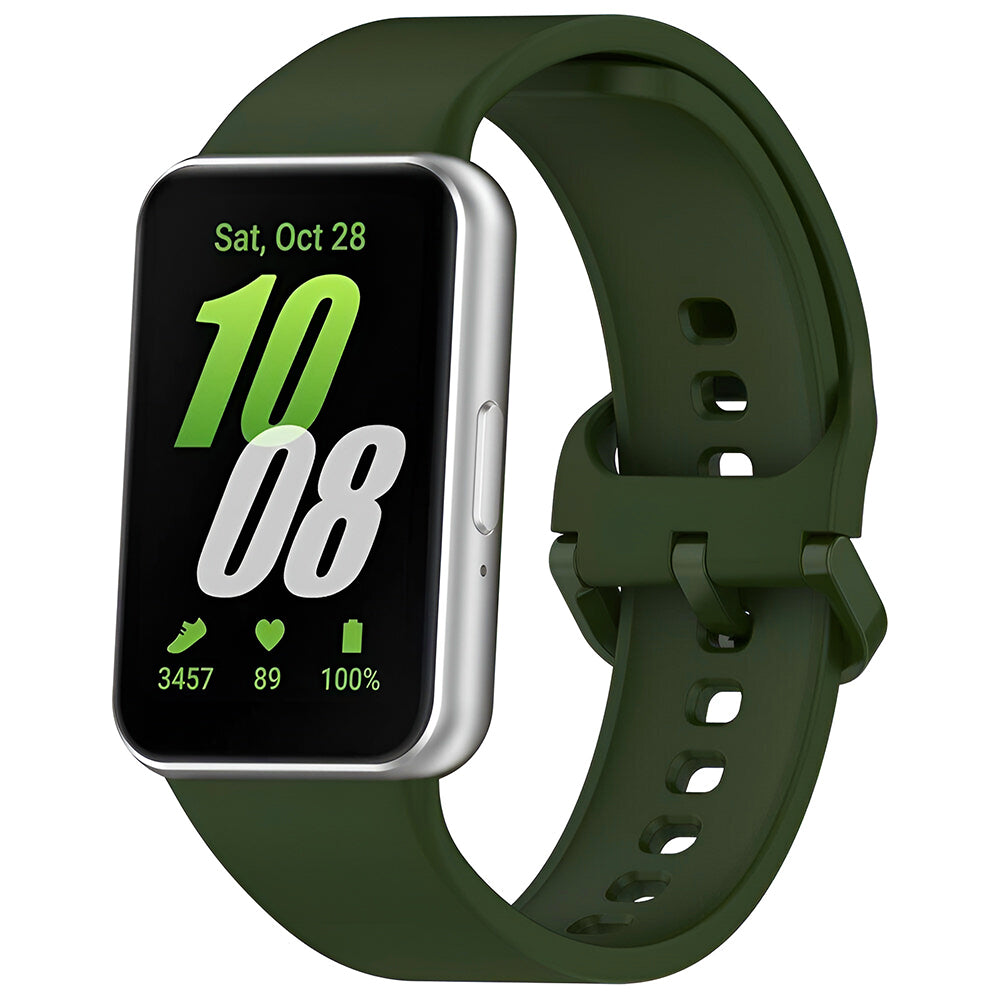 Techsuit rem W086 til Samsung Galaxy Fit3 R39M, Grøn