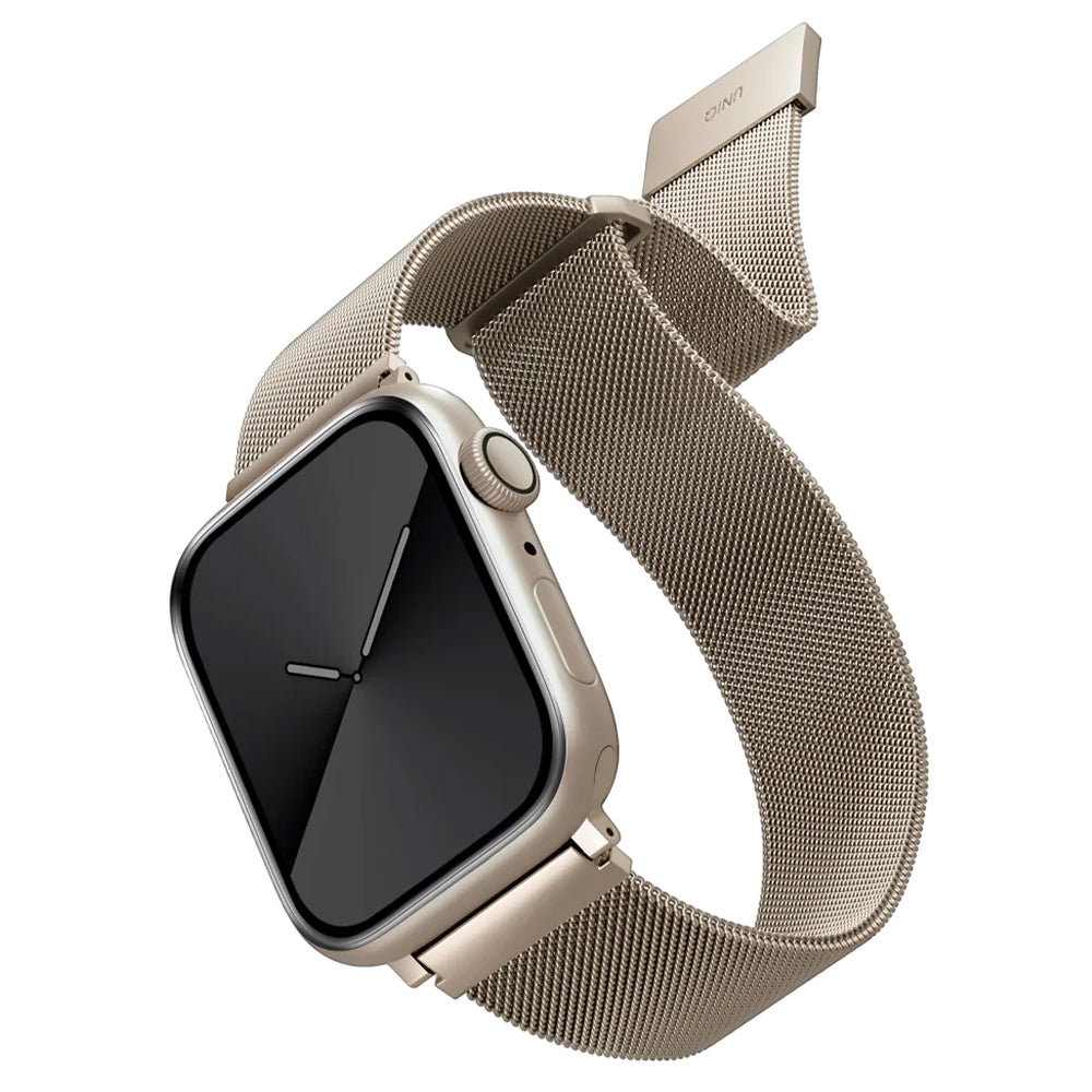 UNIQ Dante rem til Apple Watch 42mm / 41mm / 40mm / 38 Series, Guld