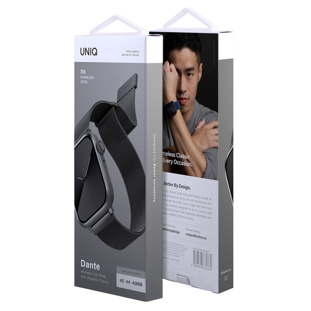 UNIQ Dante rem til Apple Watch 42mm / 41mm / 40mm / 38 Series, Guld