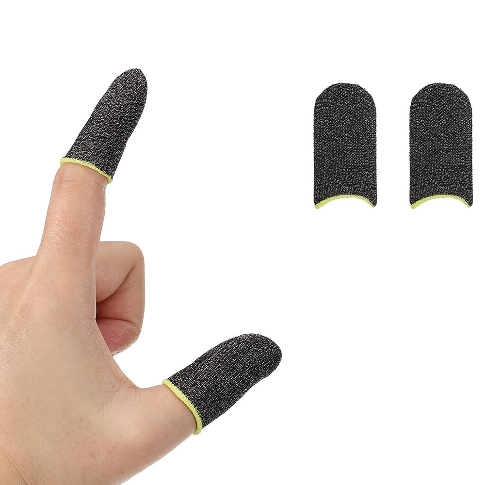Gaming Finger Sleeves Techsuit FS3-01, Sorte