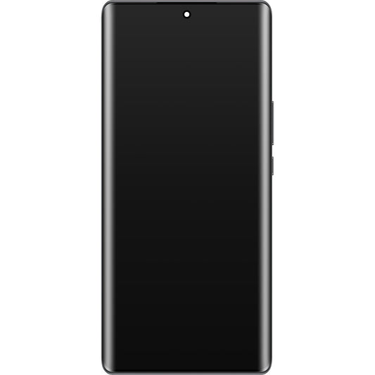 Touchscreen Display Touchscreen Honor Magic5 Lite, med ramme og batteri, Midnight Black, Service Pack 0235AEMW