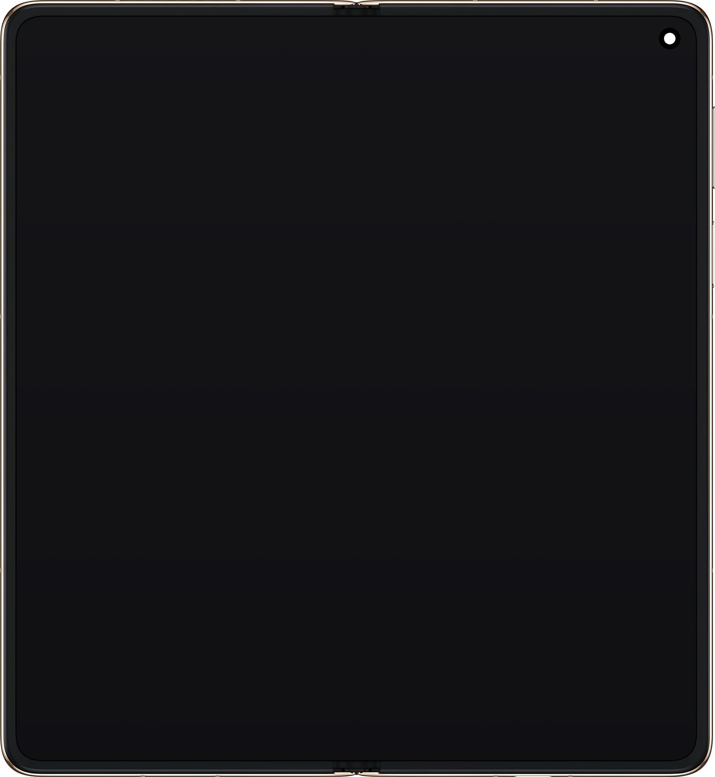 Display med Touchscreen Huawei Mate X7, med Ramme og Batteri, Guld, Servicepakke 02357JRJ