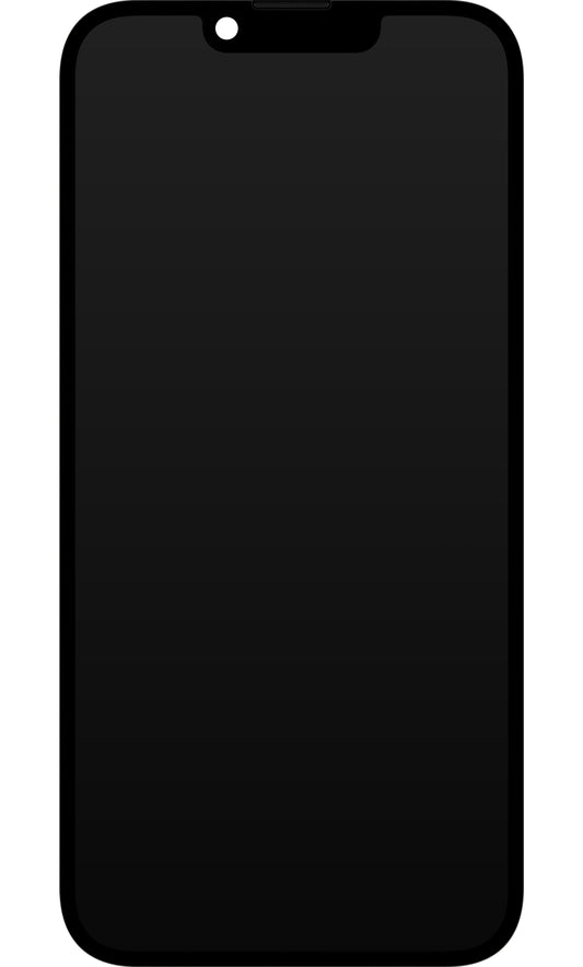 JK Touchscreen Display til Apple iPhone 14, med ramme, In-Cell LCD-version, sort