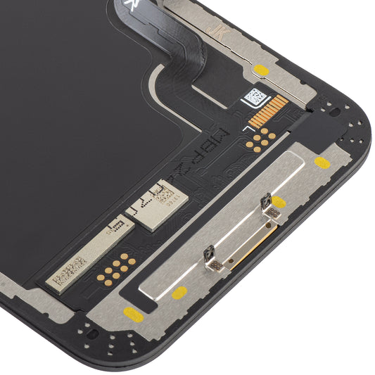 Touchscreen Display JK til Apple iPhone 12 mini, med ramme, In-Cell LCD-version, sort