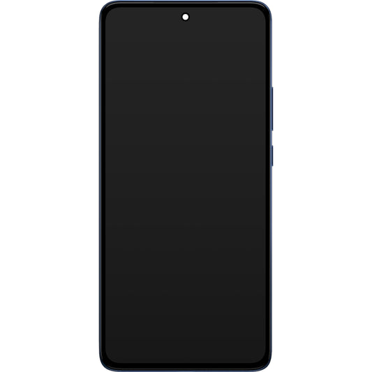 Touchscreen Display Motorola Edge 30, med ramme, Meteorite Gray, Service Pack 5D68C20584