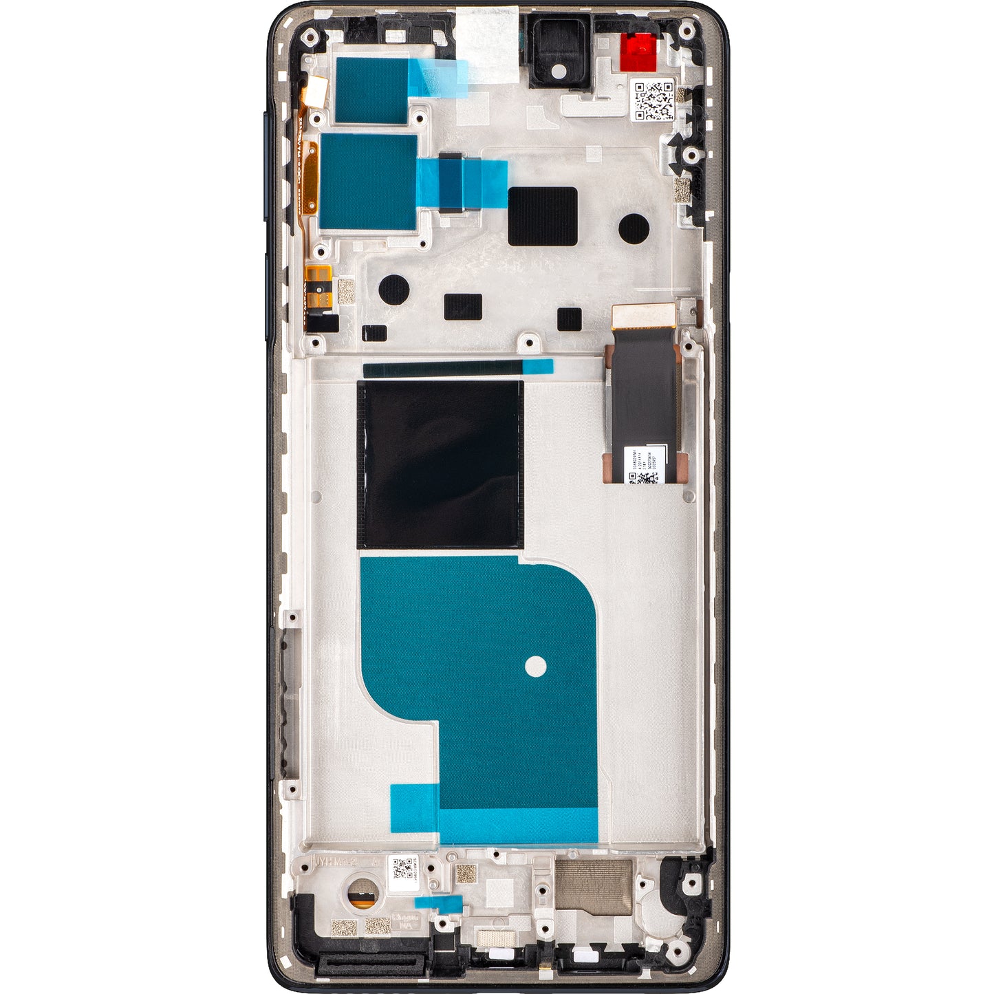 Touchscreen Display Motorola Edge 30 Pro, med ramme, sort, Service Pack 5D68C20263