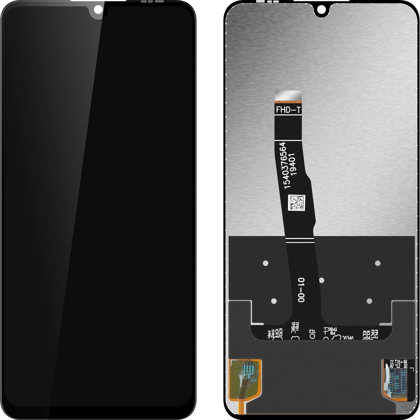 MP-berøringsskærm kompatibel med Huawei P30 lite / P30 lite New Edition / nova 4e
