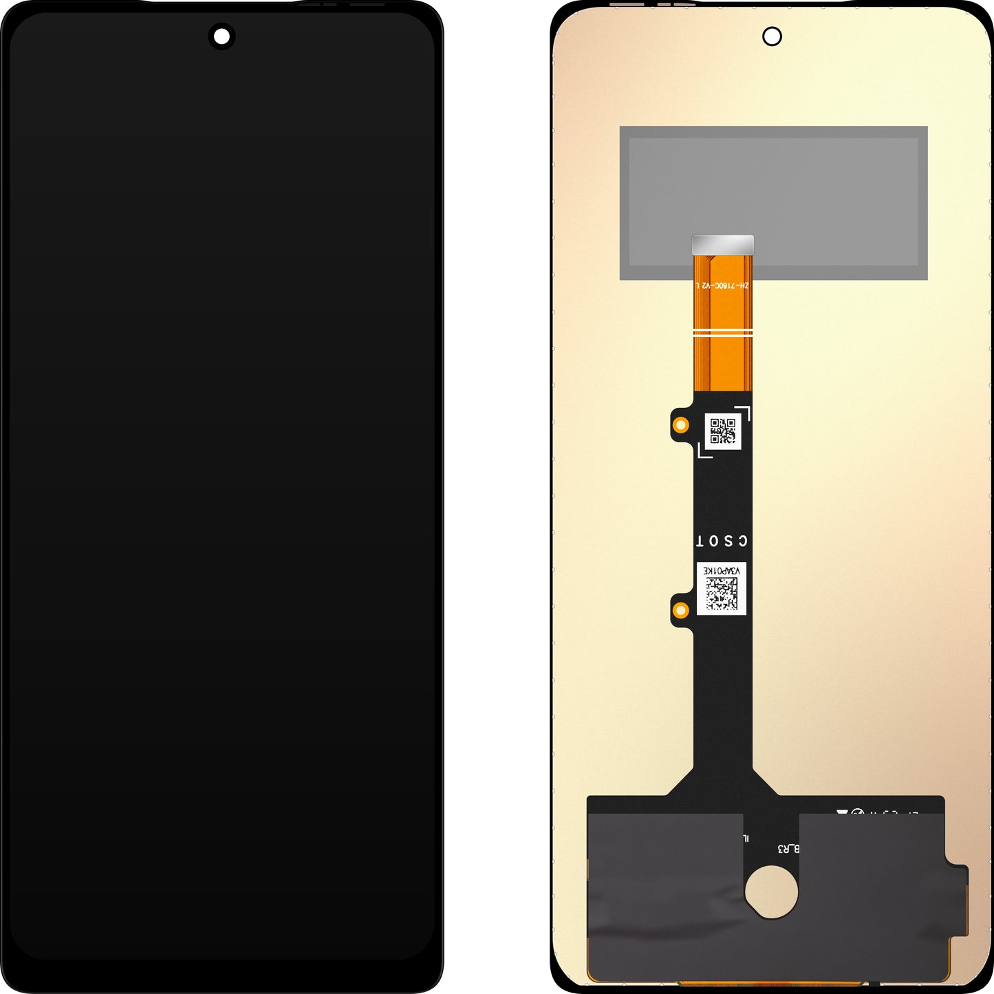 Display med Touchscreen MP kompatibel med Tecno Pova 6 / Pova 6 Pro