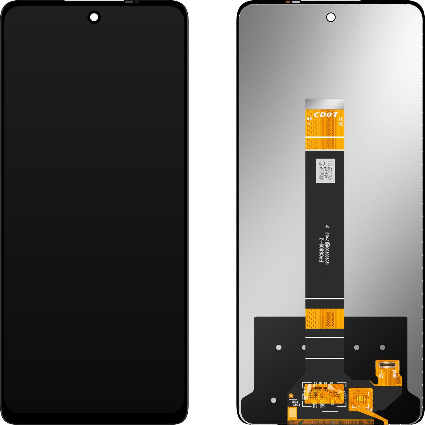 MP Touchscreen Display compatible with TCL 50 SE