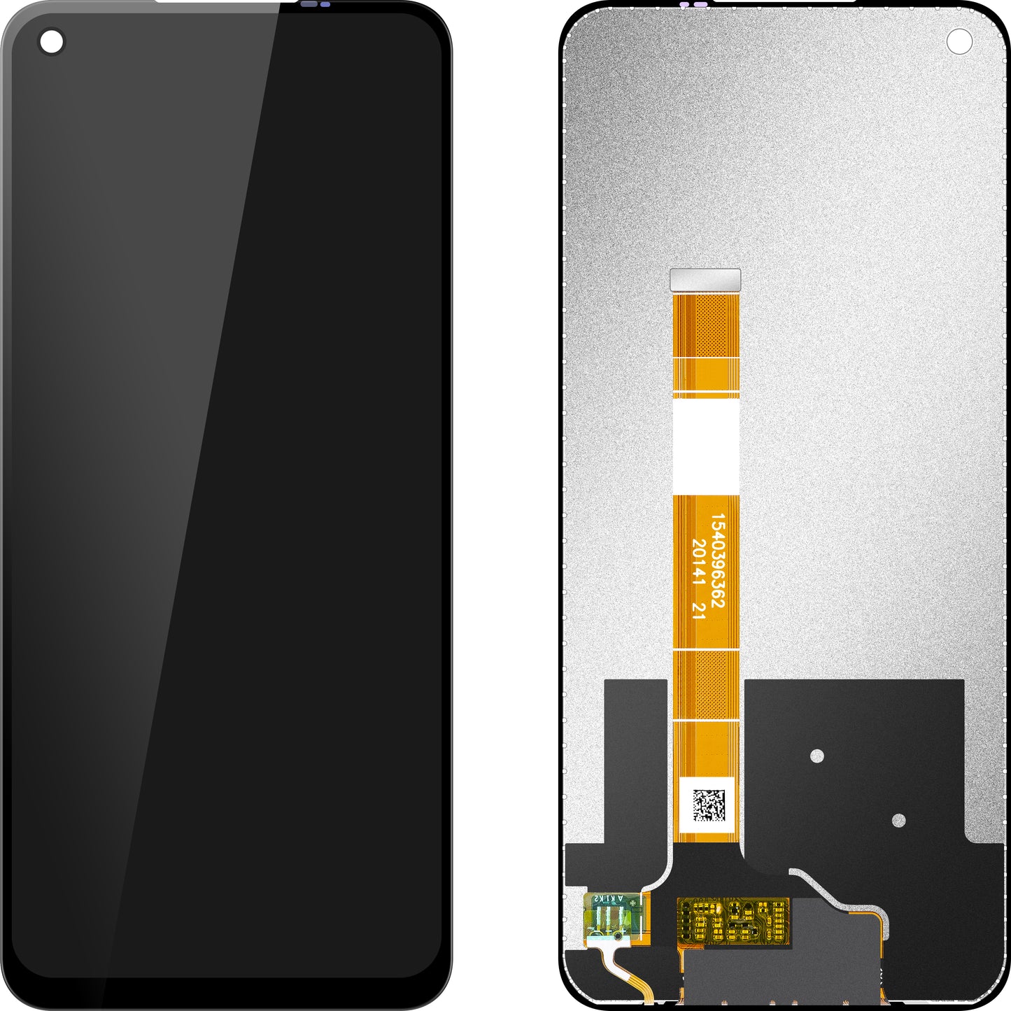 Display med Touchscreen MP kompatibel med Realme 6 / 6S / 7