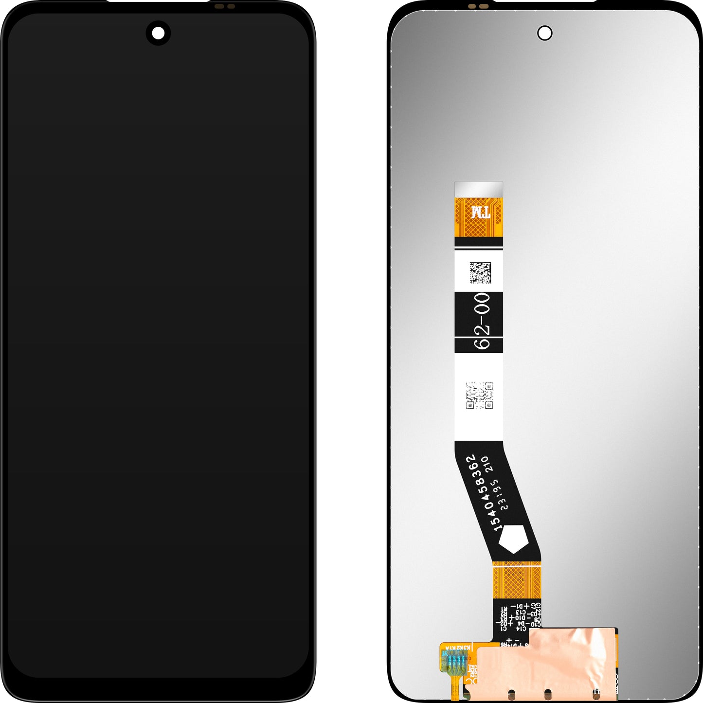 Display med Touchscreen MP kompatibel med Motorola Moto G55 / G54 Power Edition / G14 / G54