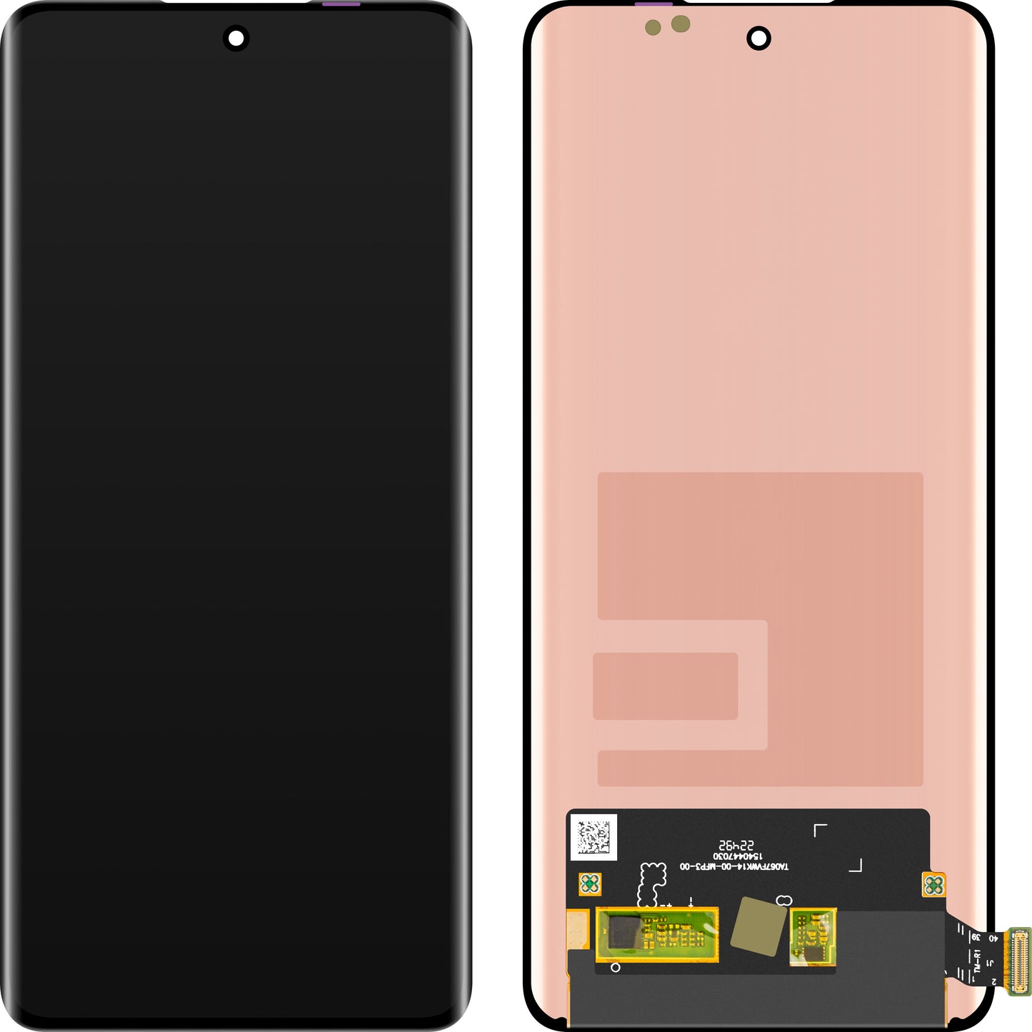 Display med Touchscreen MP kompatibel med Realme 12 Pro